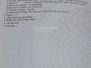 Chính chủ bán nhà mt 150m2, vị trí đắc địa đường yên ninh, ninh hải. odt sinh lời cao!