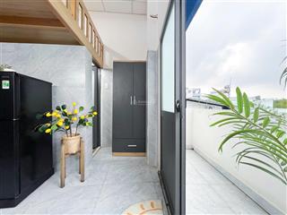 Căn hộ có gác full nt ban công  cửa sổ thoáng ở 23 người thoải mái gần đh iuh, vlu  thang máy