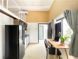 Căn hộ gác ở 23 người thoải mái ngay quang trung  thống nhất tiện ra phan văn trị, thang máy