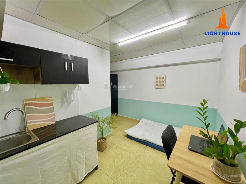 Studio full nt giá rẻ gần chợ hạnh thông tây  free nửa tháng tiền phòng cho khách yêu