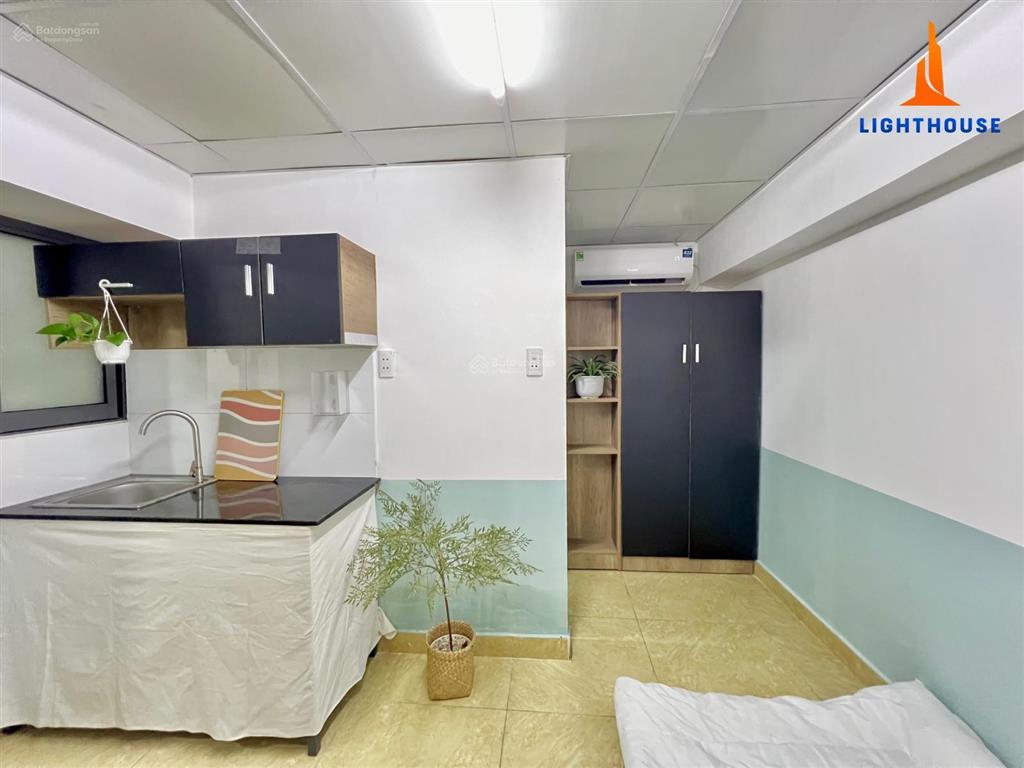 Studio full nt giá rẻ gần chợ hạnh thông tây  free nửa tháng tiền phòng cho khách yêu