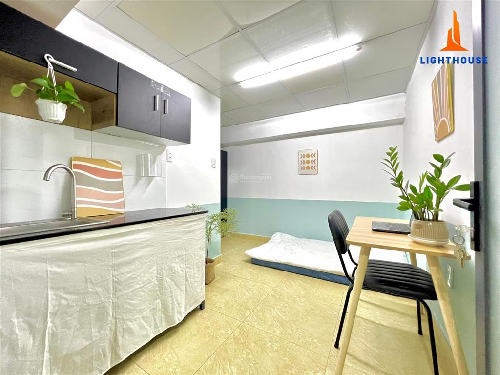 Studio full nt giá rẻ gần chợ hạnh thông tây  free nửa tháng tiền phòng cho khách yêu