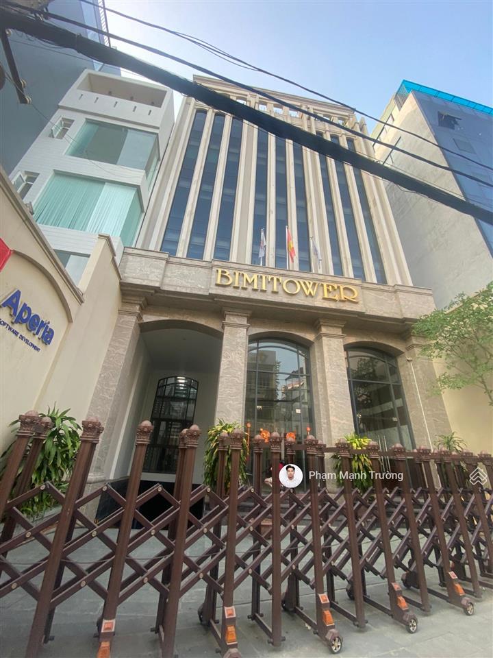 Tòa nhà tương lai mt nguyễn hữu cảnh | 19x15m | 9 tầng | hđt 400tr/tháng |