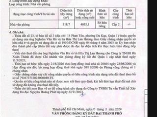 Mặt tiền trung tâm quận 1 nhà siêu diện tích thu nhập cho thuê hơn 1 tỷ /tháng