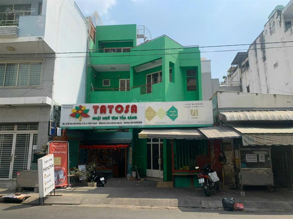 Ngay trường hutech q. bt 8x20m cn 161m2 hdt 72tr/tháng, giá bán 32 tỷ, ctxd hầm 7 tầng