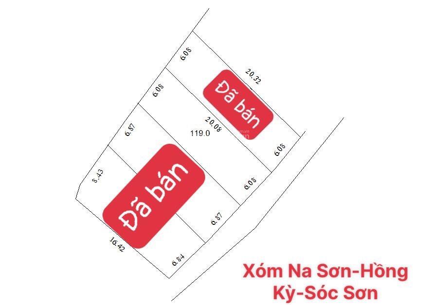 Đất sau nhà vh thôn 121m ô tô quay đầu trước đất na sơn hồng kỳ ss. 0976 677 ***