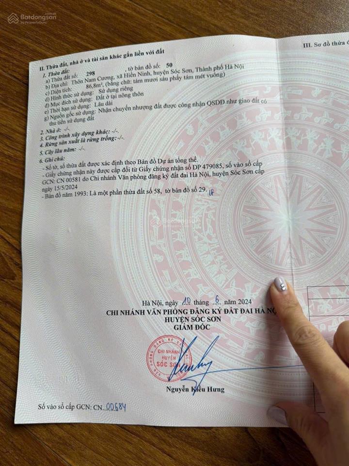 Trục chính cực đẹp gần chợ nam cương  hiền ninh. mua là lời, ở là tiện.  0976 677 ***