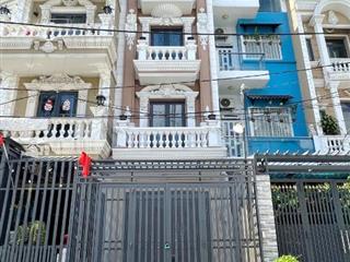 Nhà mới 6 tầng mặt tiền đường số KDC Bình Đăng, P6Q8. Giá 12.6 tỷ