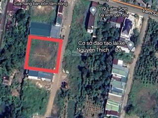 Chủ gửi bán 631m2 đất hẻm 115 lam sơn  phường lộc sơn  tp. bảo lộc