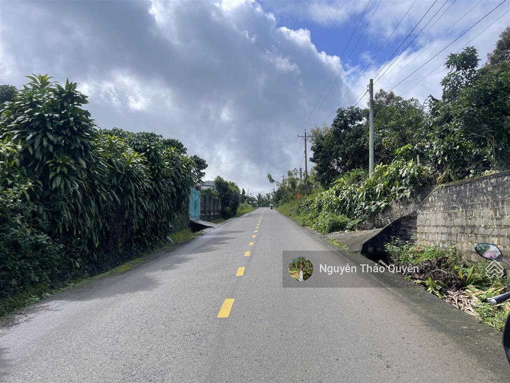 Bán 1196m2 đất mặt tiền tứ quý  lộc an  sẵn 179m2 đất thổ cư  đường 12m