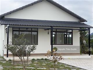 Nhà vườn nghỉ dưỡng  mới ting  đang hoàn thiện nội thất  view núi quanh nhà