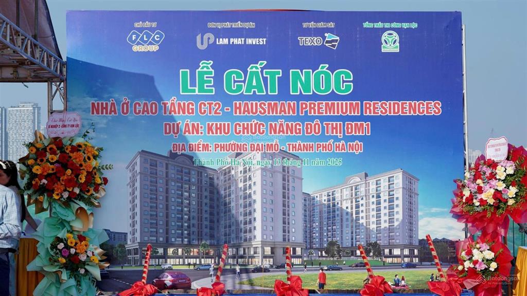 Mở bán chung cư hausman flc đại mỗ cất nóc nhận nhà ngay trong tháng