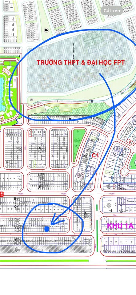 Bán 3 lô khu số 4 dt 7x20,8 gần ngay sông cổ cò đường 7m5 giá 3,5 tỷ có sổ ngay call 0903 888 ***