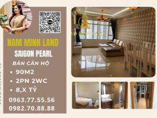 Hải Yến 0963775556 - Bán căn hộ Saigon Pearl 2 Phòng ngủ 92m2- Nhà đẹp như ảnh, có sẵn hợp đồng thuê 23tr khách Nhật