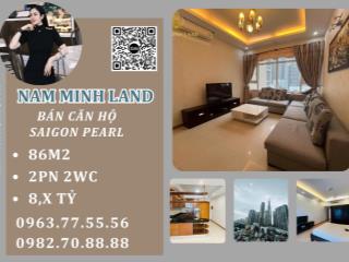 Hải Yến 0963775556 Bán căn hộ Saigon Pearl 2 Phòng ngủ 86m2- View trực diện Landmark, cực đẳng cấp