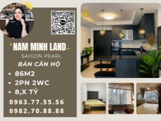 Hải Yến 0963775556  Bán căn hộ Saigon Pearl 2 Phòng ngủ 90m2- Nội thất sang trọng, đẳng cấp 