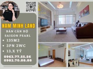 Hải Yến 0963775556  Bán căn hộ Saigon Pearl 3 Phòng ngủ 135m2- View thành phố thoáng mátát 