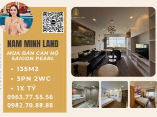 Hải Yến 0963775556  Bán căn hộ Saigon Pearl 3 Phòng ngủ 135m2- 