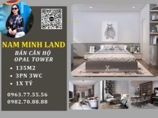 Hải Yến 0963775556  Bán căn hộ Opal Saigon Pearl 3 Phòng ngủ 135m2- Nhà đẹp như hình, view chính diện sông