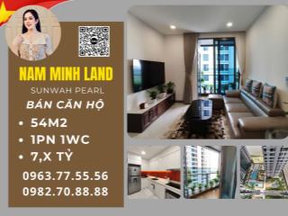 Hải Yến 0963775556  Bán căn hộ Sunwah Pearl 1 Phòng ngủ 54m2- Nhà đẹp, view phòng ngủ hướng sông 
