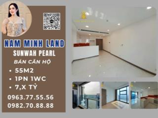 Hải Yến 0963775556  Bán căn hộ Sunwah Pearl 1 Phòng ngủ 54m2- View trực diện sông Sài Gòn