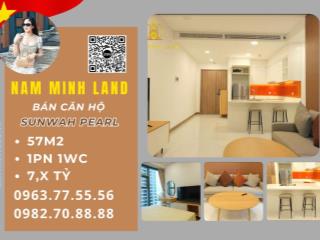 Hải Yến 0963775556  Bán căn hộ Sunwah Pearl 1 Phòng ngủ 57m2- Tọa lạc tại trung tâm phồn hoa