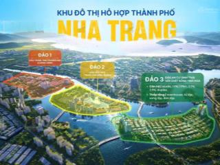 Mở bán căn hộ chung cư đẹp nhất nha trang, nằm trên đảo biệt lập, view panorama cả biển cả sông