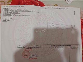 ĐẤT CHÍNH CHỦ - 2 LÔ LIỀN KỀ - Liên Ấp Mỹ Phú 1, Xã Tường Lộc, Huyện Tam Bình, Vĩnh Long