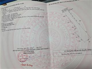 ĐẤT ĐẸP – GIÁ TỐT  – CHÍNH CHỦ CẦN BÁN Tại Ấp Vĩnh Quế, xã Long Vĩnh, Gò Công Tây, Tiền