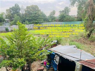CHÍNH CHỦ CẦN BÁN LÔ ĐẤT VỊ TRÍ ĐẮC ĐỊA - MẶT TIỀN ĐƯỜNG HOÀNG HỮU NAM Tp Thủ Đức, TPHCM