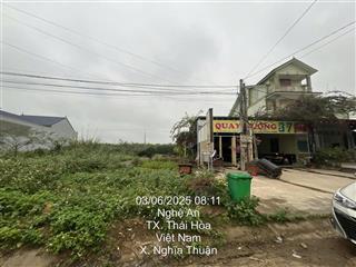 Chính Chủ Cần Bán Nhanh Lô Đất Mặt Đường Cổng Phụ Chợ Mới Nghĩa Thuận xã Đông Hiếu, Nghệ