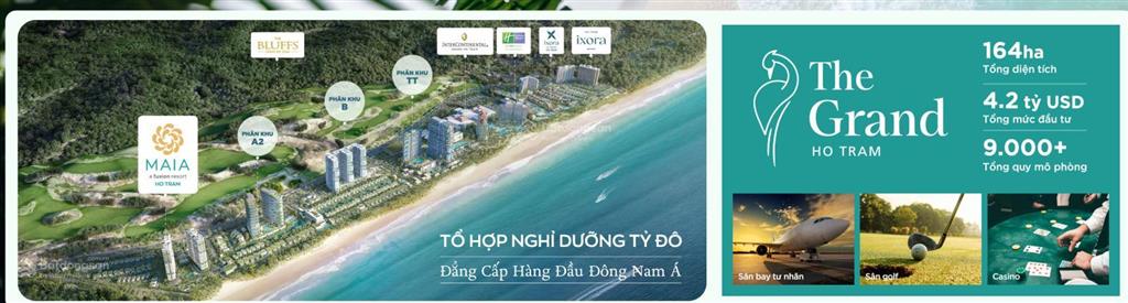 Với 1.2 tỷ sở hữu condotel biển 5* maia resort thu nhập từ 300 triệu/năm tại tổ hợp tỷ đô