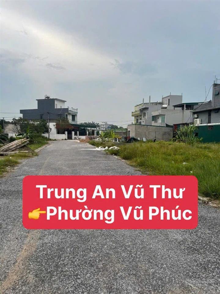 Chỉ 16 triệu / m2 sở hữu mảnh đất vàng đầy tiềm năng phường vũ phúc hưng yên (mới)