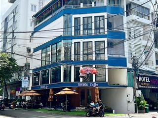 Bán tòa nhà góc 2 mặt tiền nguyễn văn đậu, bình thạnh  5 tầng  hdt 280 triệu  giá 48 ty
