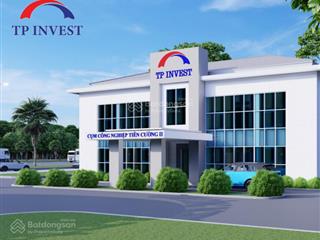 Cho thuê kho, xưởng sản xuất khu cụm công nghiệp tiên cường ii, tiên lãng, hải phòng