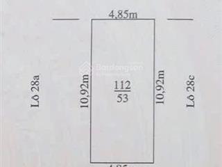 Bán đất khu phân lô 67 kiều sơn  hải an  gần 193 văn cao  53m²  giá 3,12 tỷ