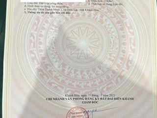 Bán lô đường tổ 4 diên lạc đường ô tô, giá chỉ 820tr