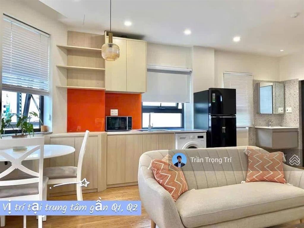 Khai trương hệ thống căn hộ cao cấp, full nội thất ngay ngô tất tố gần cầu thủ thiêm, bason