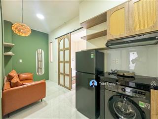 Cho thuê căn hộ 1pn, full nội thất, máy giặt riêng gần ngã tư hàng xanh, cầu sài gòn