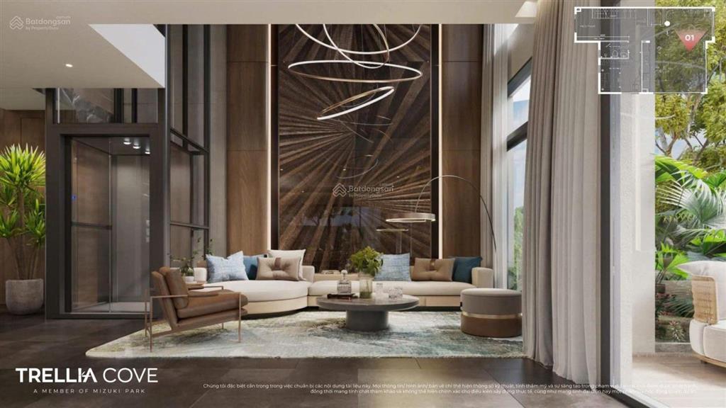 Giỏ hàng độc quyền mới trellia cove  mizuki ck tới 15,5% giá 4.099 tỷ/60m2 mua trực tiếp cđt