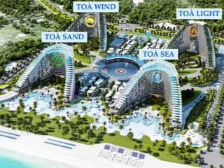 Chỉ 850 triệu sở hữu ngay căn hộ 34,8m2  tòa light b tầng cao the arena cam ranh.  0387 096 ***