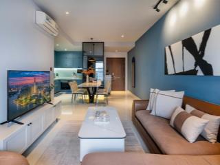 Cho thuê 2pn saigon royal  bến vân đồn full nội thất