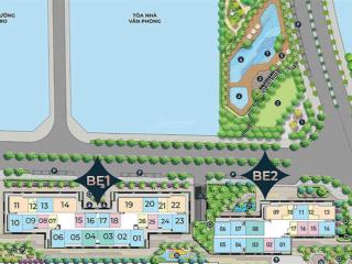Bán căn stu 36m2 be1 ban công đông bắc, view quảng trường ga metro, thanh toán tiến độ 2 năm