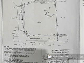 Bán gấp căn nhà siêu vị trí góc 3mt phạm văn đồng, p. hbc, tp thủ đức 1300m2(35x40m) xd cao tầng