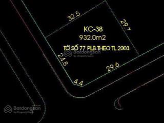 Bán gấp khuôn đất góc 2mt đường liên phường cách global city 300m dt 930m2 (32x30m). qhxd cao tầng