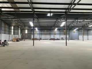 Kho xưởng giá rẻ. chỉ 85tr cho 1.500m2. đg xe cont 24/24. pccc vách tường