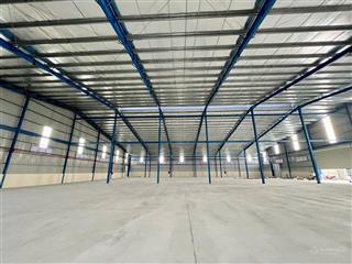 Kho vị trí đẹp, giá hợp lý. đất 5.000m2, kho 2.500m2. giá 250tr/th. pccc  xe cont 24/7