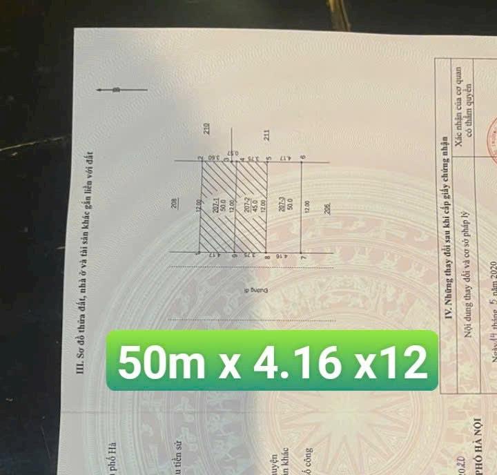Em bán lô 50m2 khu 4.5ha hàng đẹp giá tốt rất đang mua