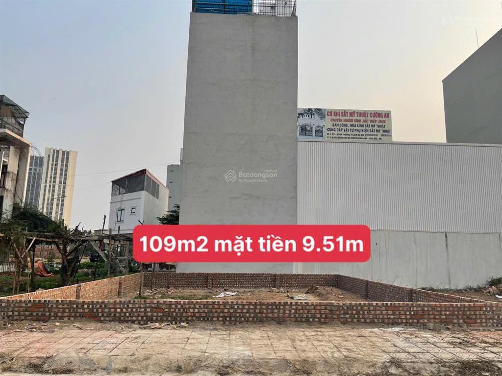 Bán 109m2 mặt tiền 9m5 thông số cực đẹp hàng hiếm còn xót lại khu 25ha giá đầu tư