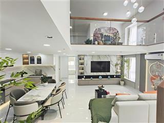 Bán duplex sky garden 1, giá 9 tỷ, 91m2 + lửng, 5pn, 4wc, phú mỹ hưng, hcm, mới 100%